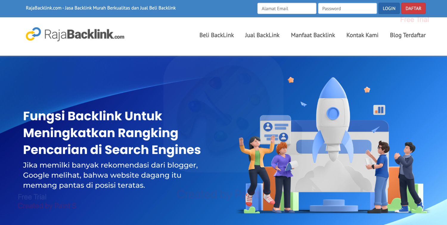 RajaBacklink.com: Jasa Promosi Website yang Dicintai Blogger